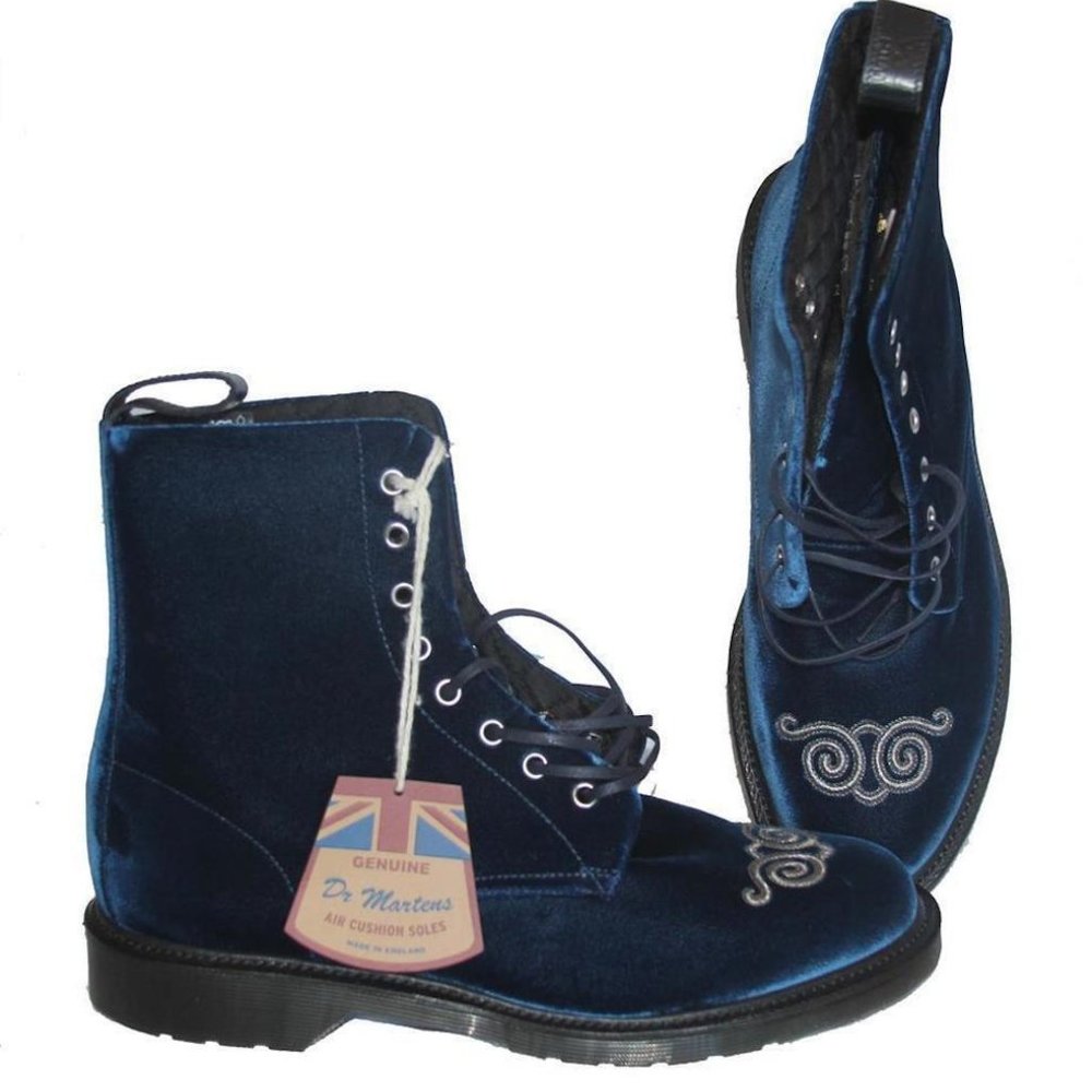 Dr. Martens Limited Edition Pauline Velvet Boots